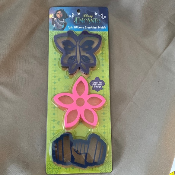 Disney Other - New Disney Encanto 3pk Silicone Breakfast Molds Great for Eggs and Pancakes!